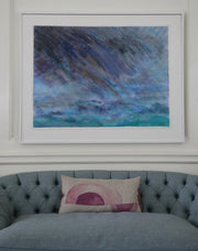 Elaine Kaufman Feiner, Storm Over Greek Island (1986)