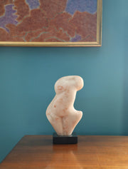 Ralph Hurst, Alabaster Figural Sculpture (1975)