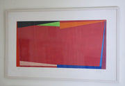 Larry Zox, Untitled Abstract Geometric Aquatint (1971)