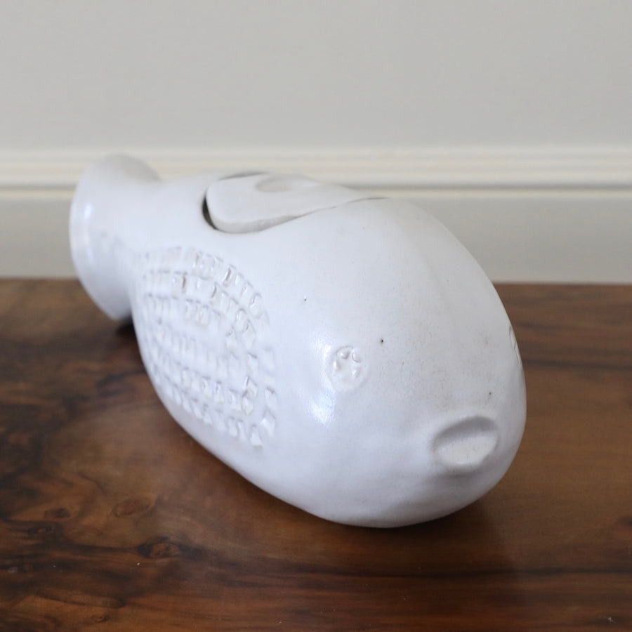 Bennington Potters, Glazed Ceramic Fish Jar (20th century)