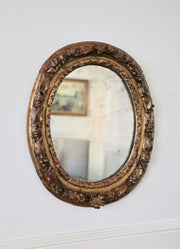 Spanish Colonial Della Robbia Mirror (18th-19th century)