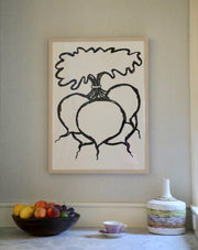 Bob Stanley, Beets, Silkscreen Print (1979)