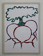 Bob Stanley, Beets, Silkscreen Print (1979)