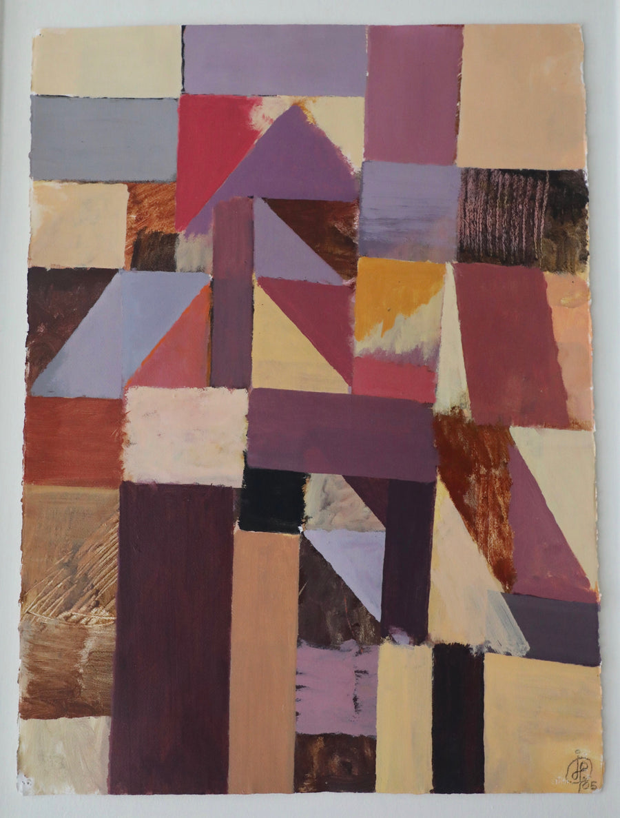 Irving Haynes, Untitled Abstract on Paper (2005)