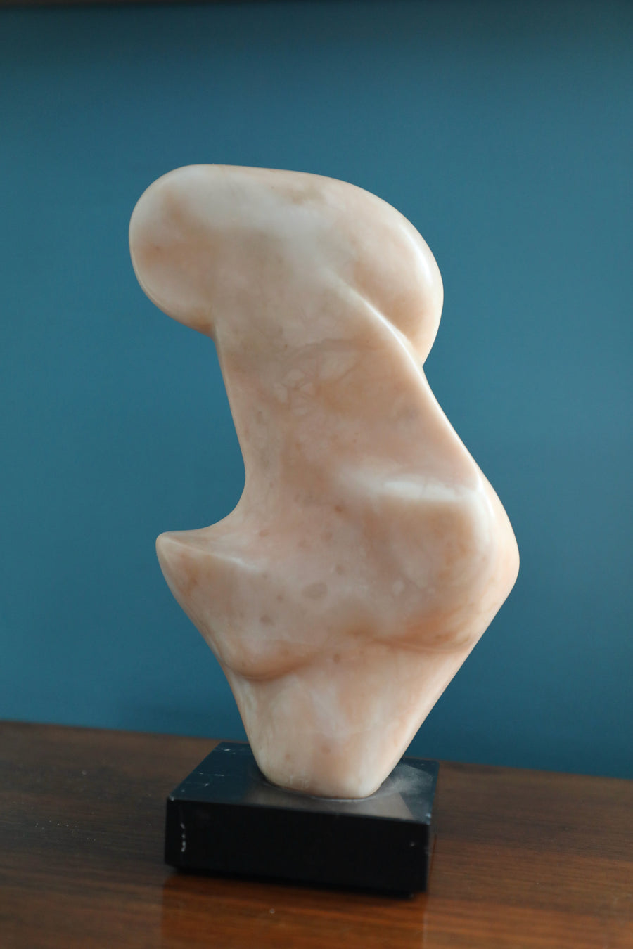 Ralph Hurst, Alabaster Figural Sculpture (1975)