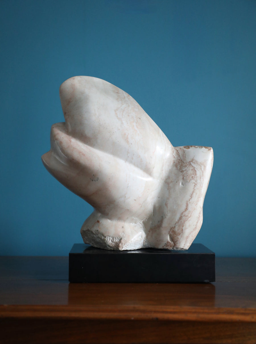 Untitled Abstract Soapstone Sculpture (1991)
